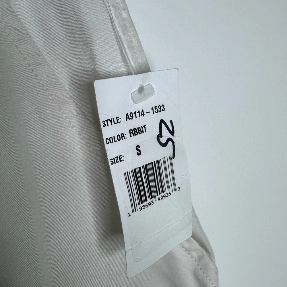 Agolde Ginerva Cargo Pants Cotton White Women’s Small - Picture 4 of 7